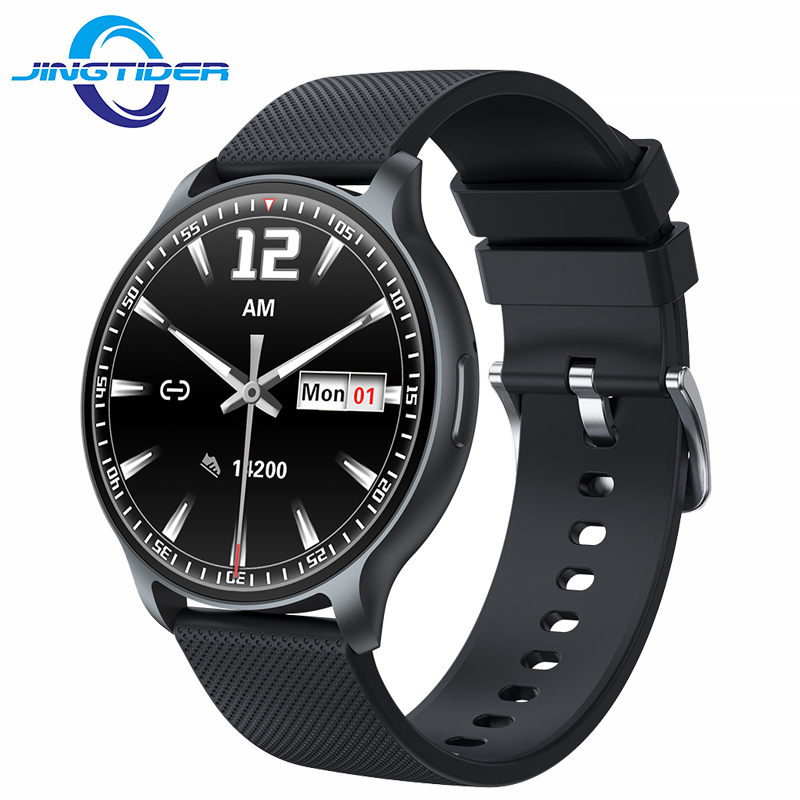 Japanese Active Lifestyle - U23 1.32インチ丸型AMOLEDスクリーン スマートウォッチ 高級スタイル 9mm超薄型ボディ IP68防水