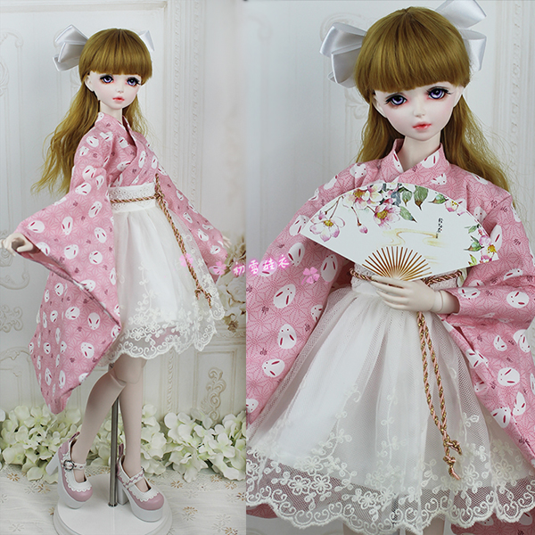 1/6 1/4 1/3 BJD 日本の着物浴衣 + スカート - Japanese For Lifestyle のレビューと価格