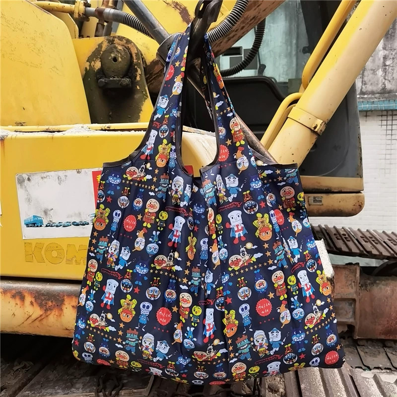 和風アンパンマン折りたたみショッピングバッグかわいい大容量シ - Japanese Lifestyle Goods のレビューと価格