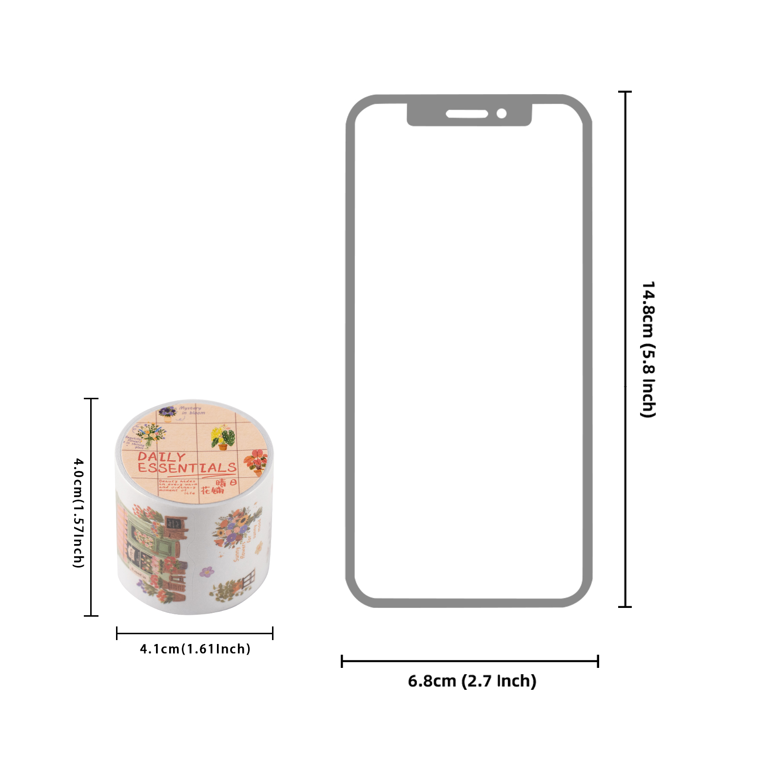 Etori Life 40*2m 和風手描きストリートフラワ - Japanese Lifestyle Shop のレビューと価格