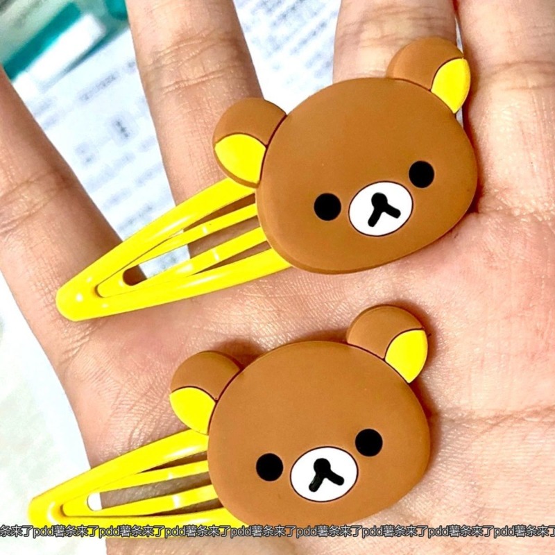 かわいいリラックマ漫画ヘアクリップ日本韓国スタイル人形前髪ヘ - Japanese Lifestyle Goods のレビューと価格