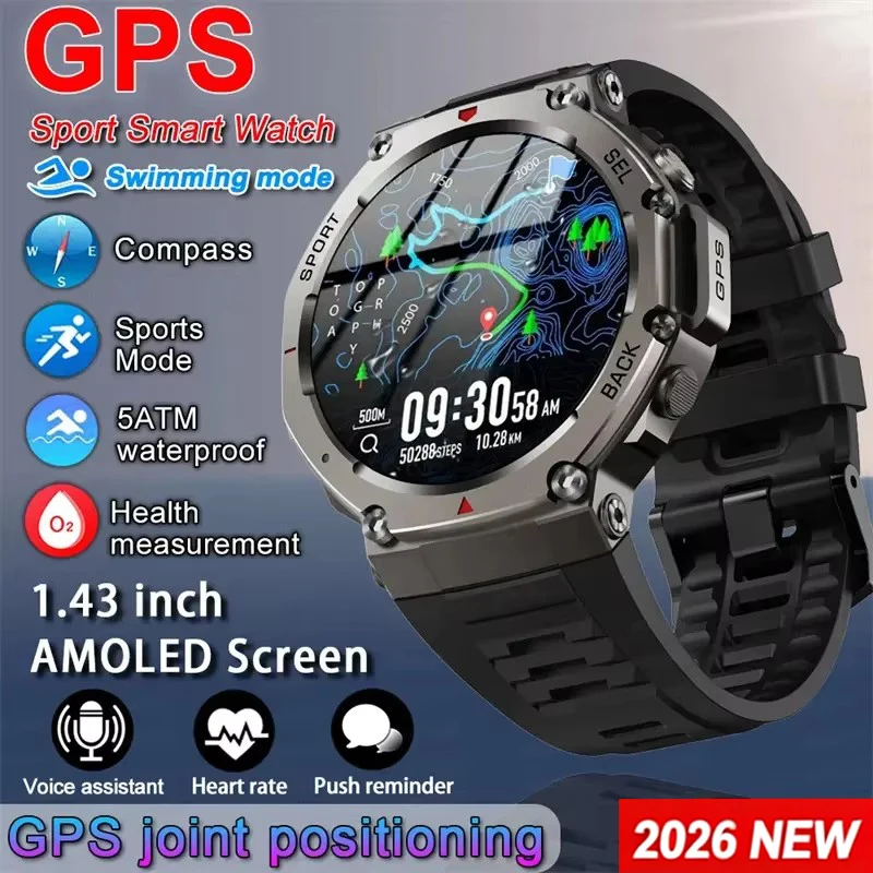 メンズスマートウォッチ GPS AMOLEDタッチスクリーン - Japanese Active Lifestyle のレビューと価格