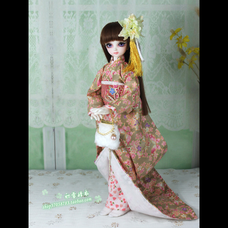1/4 1/3 BJD 日本の着物浴衣 + ハンドバッグセッ - Japanese For Lifestyle のレビューと価格
